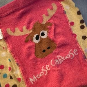 EUC Lazy One “Moose Caboose” Infant Legging